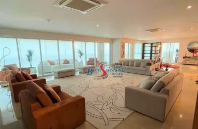 Apartamento com 5 dormitórios à venda, 625 m² por r$ 10.900.000,00 - jardim anália franco - são paulo/sp