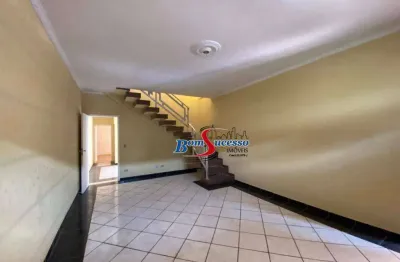 Sobrado com 3 dormitórios para alugar, 200 m² por r$ 4.220,00/mês - chácara mafalda - são paulo/sp