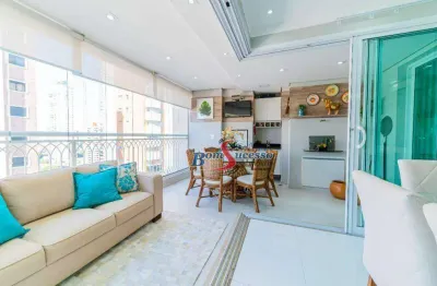 Apartamento com 3 dormitórios à venda, 176 m² por r$ 2.750.000,00 - jardim anália franco - são paulo/sp