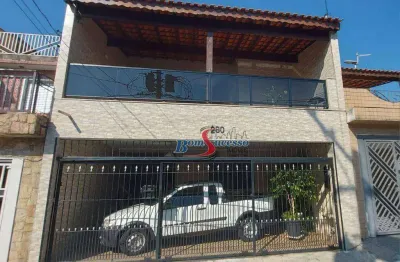 Sobrado com 3 dormitórios à venda, 200 m² por r$ 740.000,00 - chácara mafalda - são paulo/sp