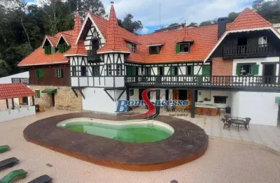 Chácara com 7 dormitórios à venda, 2361 m² por r$ 5.290.000,00 - parque petrópolis - mairiporã/sp