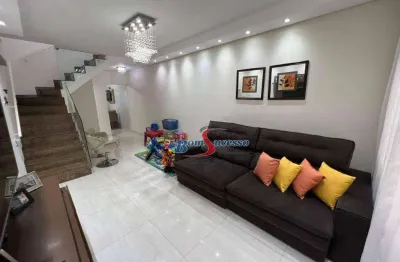 Sobrado com 3 dormitórios à venda, 190 m² por r$ 855.000,00 - vila diva (zona leste) - são paulo/sp