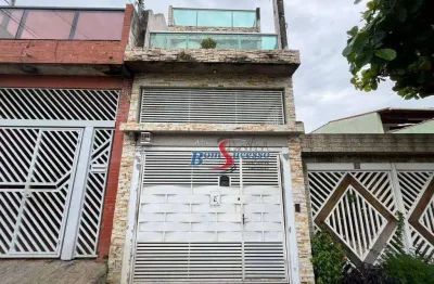 Sobrado com 3 dormitórios à venda, 140 m² por r$ 680.000,00 - chácara mafalda - são paulo/sp