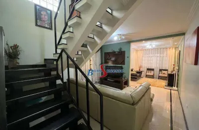 Sobrado com 4 dormitórios à venda, 368 m² por r$ 999.000,00 - parque são lucas - são paulo/sp