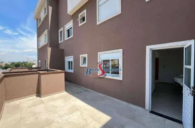 Apartamento com 2 dormitórios para alugar, 77 m² por r$ 3.100,00/mês - chácara mafalda - são paulo/sp