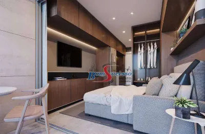Studio com 1 dormitório à venda, 31 m² por r$ 579.900,00 - tatuapé - são paulo/sp