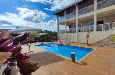 Sobrado com 6 dormitórios à venda, 500 m² por r$ 2.990.000,00 - parque rio abaixo - atibaia/sp