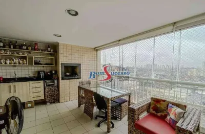 Apartamento com 3 dormitórios à venda, 124 m² por r$ 1.449.000,00 - jardim anália franco - são paulo/sp