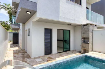 Sobrado à venda, 120 m² por r$ 690.000,00 - cibratel ii - itanhaém/sp