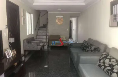 Sobrado com 3 dormitórios à venda, 110 m² por r$ 779.900,00 - vila santa clara - são paulo/sp