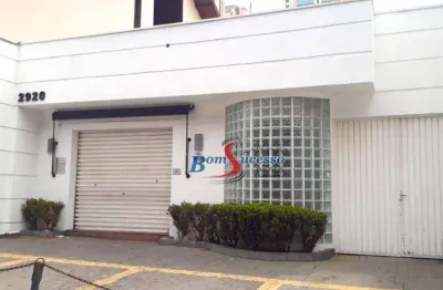 Casa comercial para alugar, 411 m² por r$ 25.914/mês - tatuapé - são paulo/sp