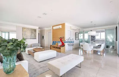 Apartamento para alugar, 265 m² por r$ 31.327,93/mês - jardim anália franco - são paulo/sp