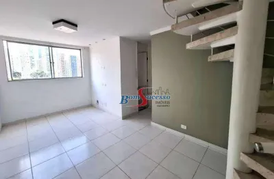 Cobertura com 3 dormitórios à venda, 100 m² por r$ 649.000,00 - tatuapé - são paulo/sp