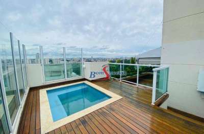 Cobertura com 2 dormitórios à venda, 294 m² por r$ 3.950.000,00 - jardim avelino - são paulo/sp