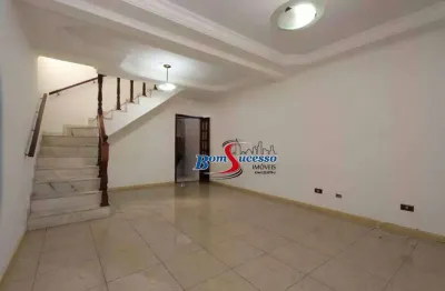 Sobrado com 3 dormitórios para alugar, 150 m² por r$ 4.185,27/mês - parque são lucas - são paulo/sp