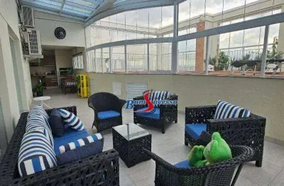 Cobertura com 3 dormitórios à venda, 215 m² por r$ 2.880.000,00 - tatuapé - são paulo/sp