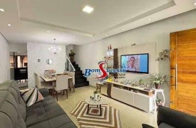 Sobrado com 3 dormitórios à venda, 122 m² por r$ 827.000,00 - vila carrão - são paulo/sp