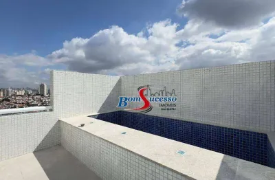 Cobertura com 2 dormitórios à venda, 128 m² por r$ 2.200.000 - tatuapé - são paulo/sp