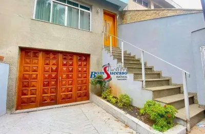 Sobrado com 3 dormitórios para alugar, 210 m² por r$ 5.500/mês - jardim anália franco - são paulo/sp