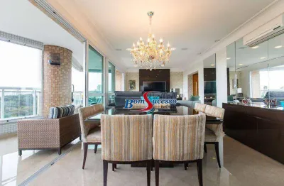 Apartamento com 4 dormitórios à venda, 222 m² por r$ 4.999.000,00 - jardim anália franco - são paulo/sp