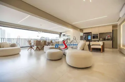 Apartamento com 3 dormitórios à venda, 165 m² por r$ 3.220.000,00 - tatuapé - são paulo/sp