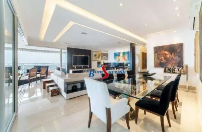 Apartamento com 4 dormitórios à venda, 297 m² por r$ 5.790.000 - jardim anália franco - são paulo/sp