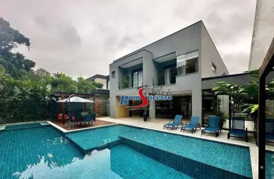 Sobrado com 8 dormitórios à venda, 625 m² por r$ 13.500.000,00 - riviera de são lourenço - bertioga/sp