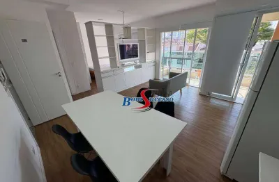 Studio com 1 dormitório para alugar, 39 m² por r$ 2.844/mês - jardim anália franco - são paulo/sp