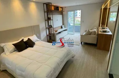 Studio com 1 dormitório, 35 m² - venda por r$ 399.900 ou aluguel por r$ 2.500/mês - jardim anália franco - são paulo/sp