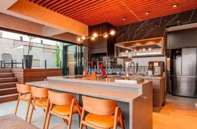 Cobertura com 3 dormitórios à venda, 185 m² por r$ 4.300.000 - tatuapé - são paulo/sp