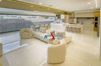 Apartamento com 2 dormitórios à venda, 190 m² por r$ 2.700.000 - tatuapé - são paulo/sp