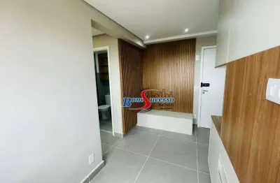 Apartamento com 2 dormitórios para alugar, 38 m² por r$ 3.341/mês - vila tolstoi - são paulo/sp