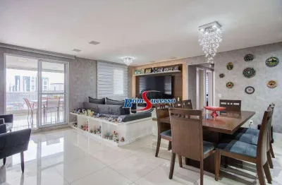 Apartamento com 3 dormitórios à venda, 124 m² por r$ 1.550.000 - jardim anália franco - são paulo/sp