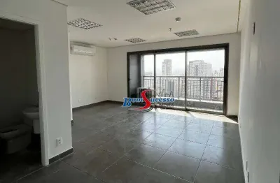 Sala para alugar, 40 m² por r$ 6.400/mês - tatuapé - são paulo/sp