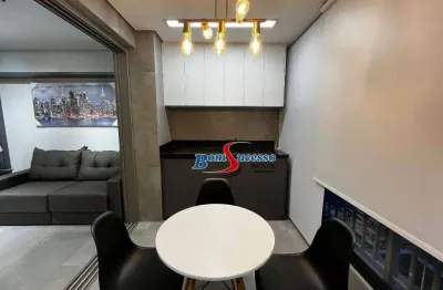 Studio com 1 dormitório para alugar, 36 m² por r$ 4.615/mês - tatuapé - são paulo/sp