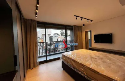 Studio com 1 dormitório para alugar, 31 m² por r$ 4.310/mês - tatuapé - são paulo/sp