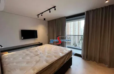 Studio com 1 dormitório para alugar, 31 m² por r$ 4.975/mês - tatuapé - são paulo/sp