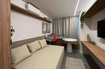 Studio com 1 dormitório para alugar, 20 m² por r$ 3.240/mês - tatuapé - são paulo/sp