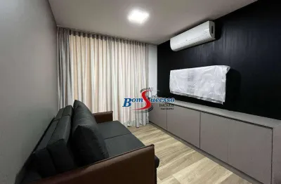 Studio com 1 dormitório para alugar, 41 m² por r$ 6.021/mês - tatuapé - são paulo/sp