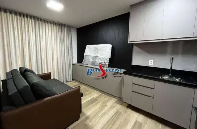 Studio com 1 dormitório para alugar, 41 m² por r$ 6.021/mês - tatuapé - são paulo/sp