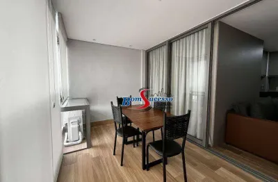 Studio com 1 dormitório para alugar, 41 m² por r$ 6.021/mês - tatuapé - são paulo/sp
