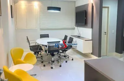 Sala, 53 m² - venda por r$ 890.000,00 ou aluguel por r$ 6.862,00/mês - jardim anália franco - são paulo/sp