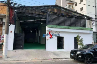 Galpão para alugar, 745 m² por r$ 33.367/mês - mooca - são paulo/sp