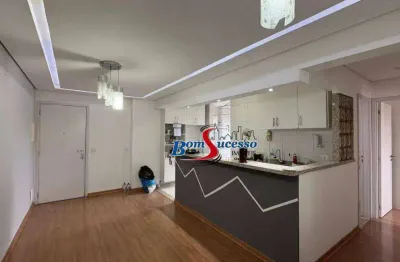 Apartamento com 2 dormitórios, 56 m² - venda por r$ 340.000,00 ou aluguel por r$ 2.313,75/mês - vila ema - são paulo/sp