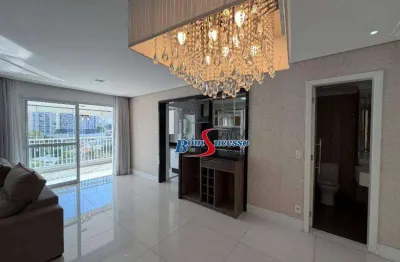 Apartamento, 91 m² - venda por r$ 1.080.000,00 ou aluguel por r$ 7.440,00/mês - jardim anália franco - são paulo/sp