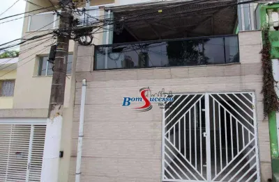 Sobrado com 2 dormitórios à venda, 84 m² por r$ 750.000 - tatuapé - são paulo/sp