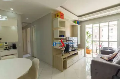 Apartamento com 3 dormitórios à venda, 75 m² por r$ 775.000 - tatuapé - são paulo/sp