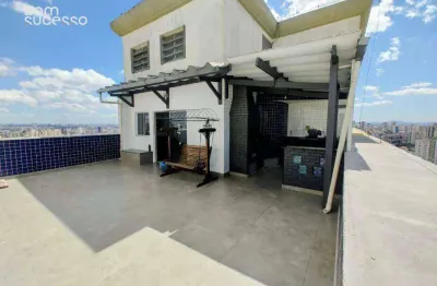 Cobertura com 2 dormitórios à venda, 160 m² por r$ 890.000,00 - vila santa clara - são paulo/sp