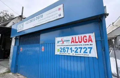 Salão para alugar, 50 m² por R$ 2.000/mês - Jardim Anália Franco - São Paulo/SP