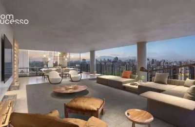 Apartamento com 4 dormitórios à venda, 254 m² por R$ 6.000.000 - Jardim Anália Franco - São Paulo/SP